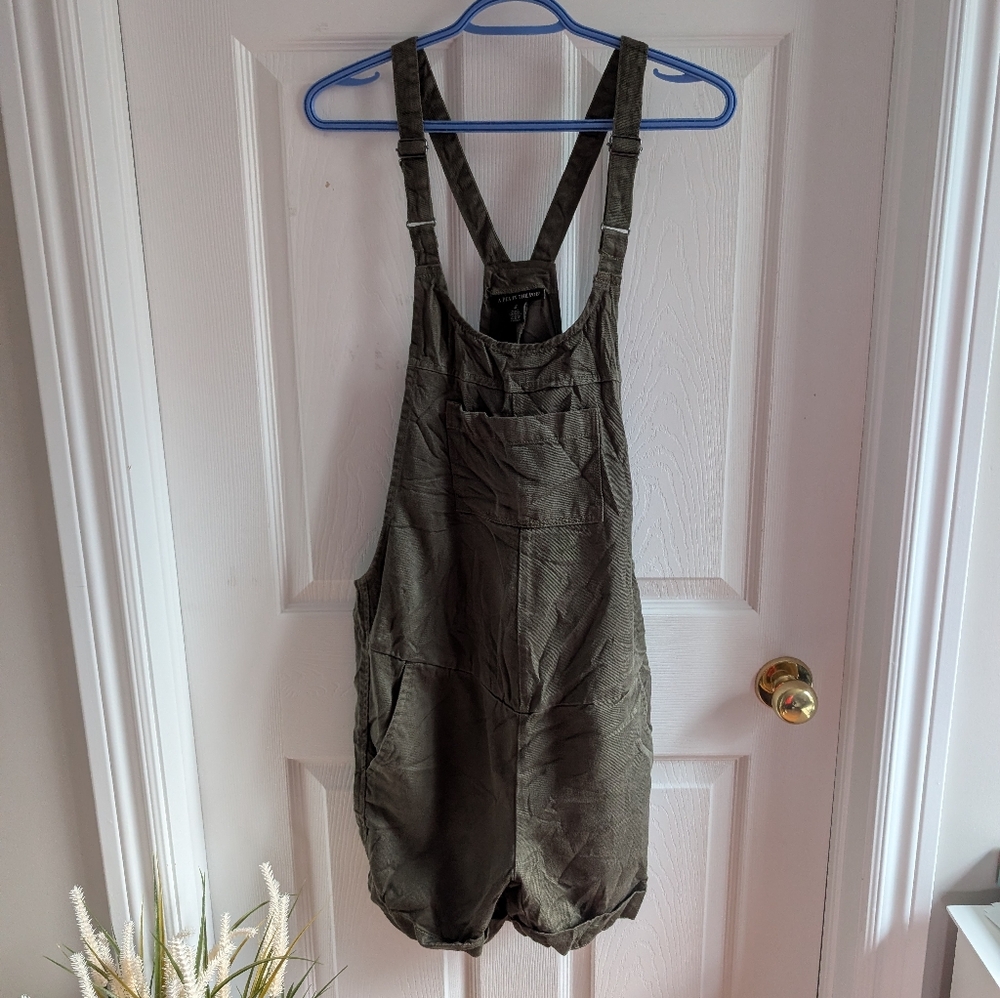 A Pea in the Pod Khaki Overalls